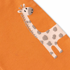 Organic Safari Toddler T-Shirt & Dungaree Set – Mustard