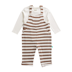 Stylish Striped Dungaree Set for Toddlers
