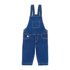 Full Sleeve Denim Dungaree Set for Toddlers