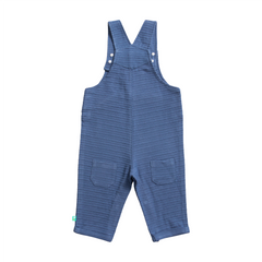 Charming Cord Striped Dungaree Set for Toddlers