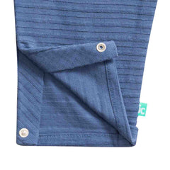 Charming Cord Striped Dungaree Set for Toddlers