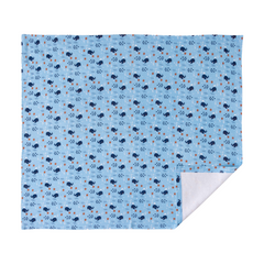 Soft Cotton Gift Set for Newborn Babies - Whale Blue