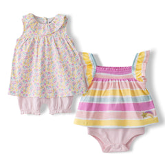 Organic Baby Girls’ Bodysuit – 2-Pack