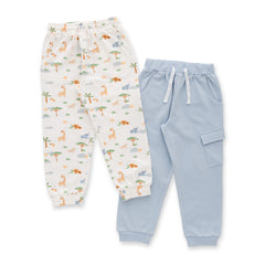 Organic Safari Toddler Jogger Pants – 2-Pack
