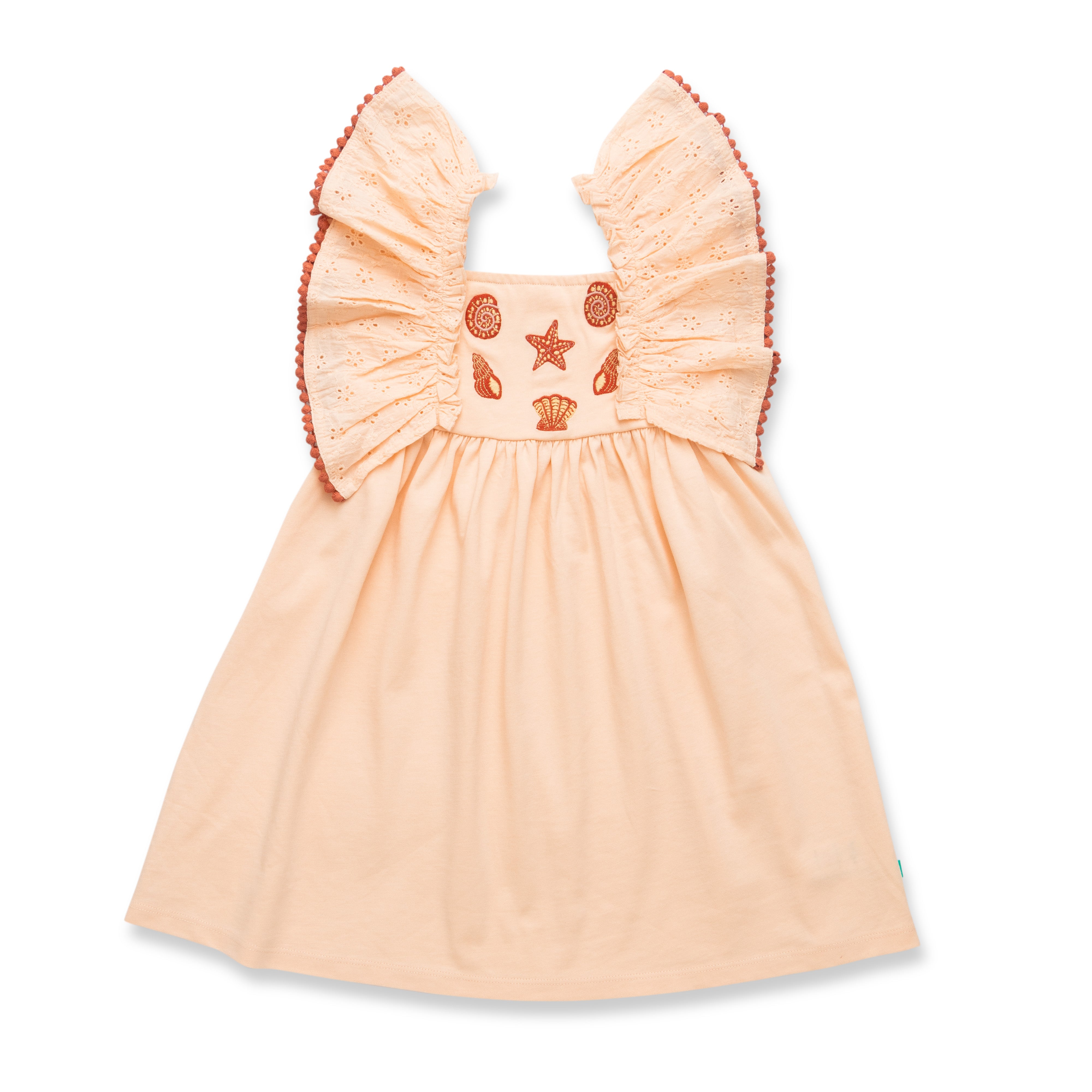 Organic Cotton HoneyDrift Dress – For  Girls