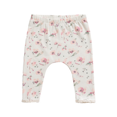 Cherry Blossom Leggings for Baby Girl - 3 Pack