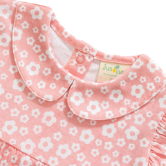 Blooming Peter Pan Full Length Romper for Baby Girls