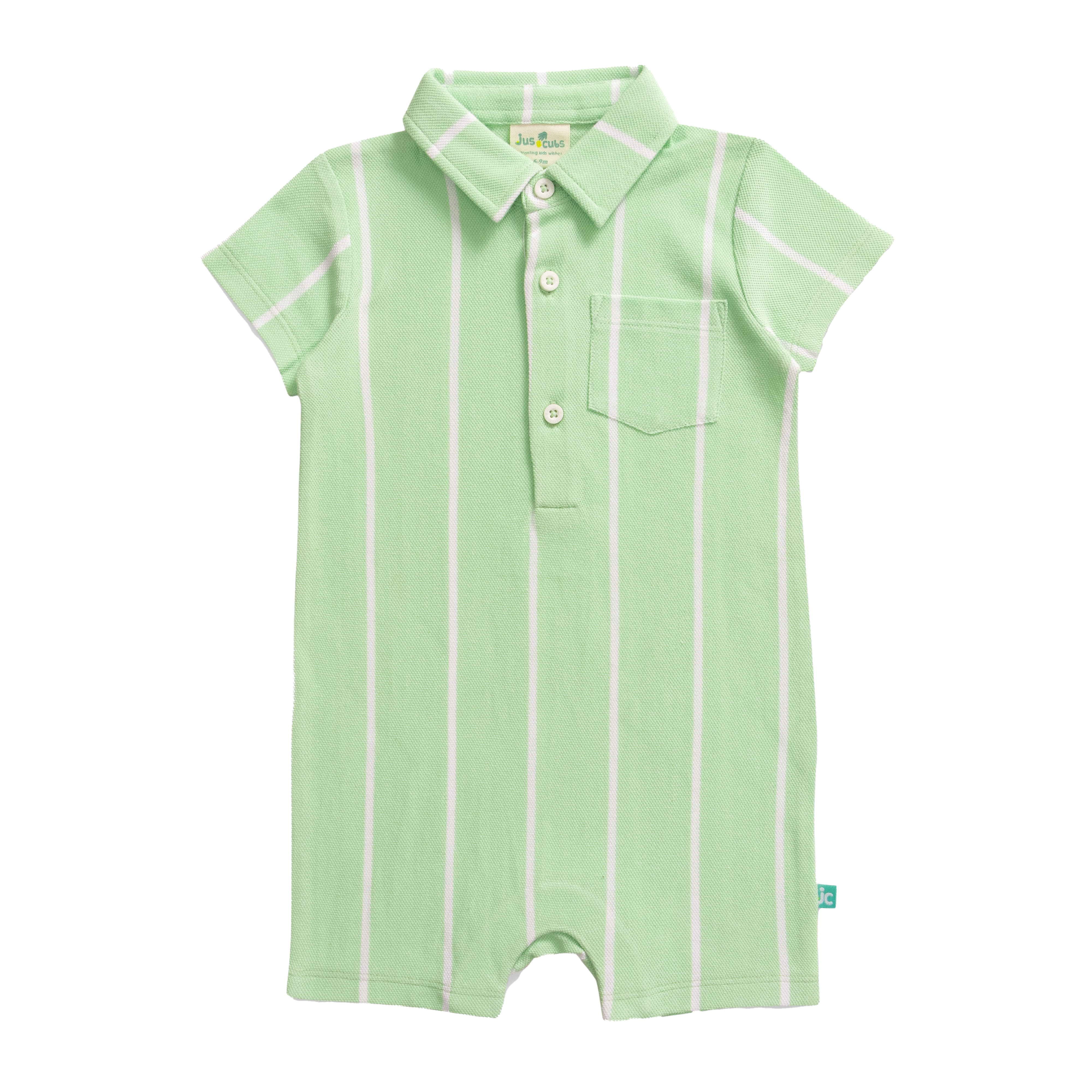 Baby Polo style Printed Romper