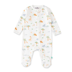 Organic Safari Baby Sleepwear Set – 2-Pack