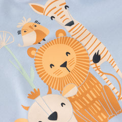 Organic Safari Baby Sleepwear Set – 2-Pack
