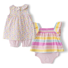 Organic Baby Girls’ Bodysuit – 2-Pack