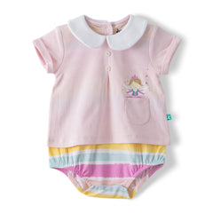 Organic Baby Girls’ Sleep Gown & Kimono Sleepsuit Set – 2-Pack