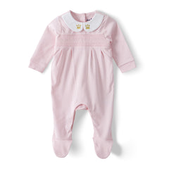 Organic Baby Girls’ Footed Sleepsuit Set – 2-Pack