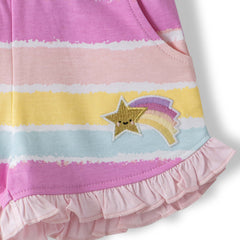 Organic Baby Girls’ Shorts – 3-Pack