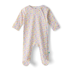 Organic Baby Girls’ Floral & Striped 6-Piece Gift Set