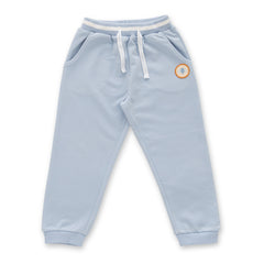 Organic Toddler Jogger Pants – 2-Pack (Blue & Mustard)