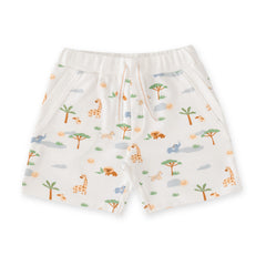 Organic Safari Toddler Shorts – 2-Pack