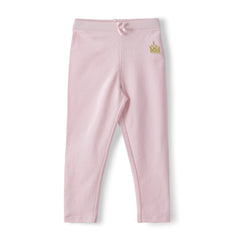 Organic Toddler Girls’ 2-Pack Soft Cotton Leggings – Striped & Solid