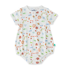Organic LushDots Bodysuit Set 2-Pack for Baby Girls