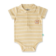 Mint & Mustard Organic Bodysuit – 2-Pack for Baby Boys