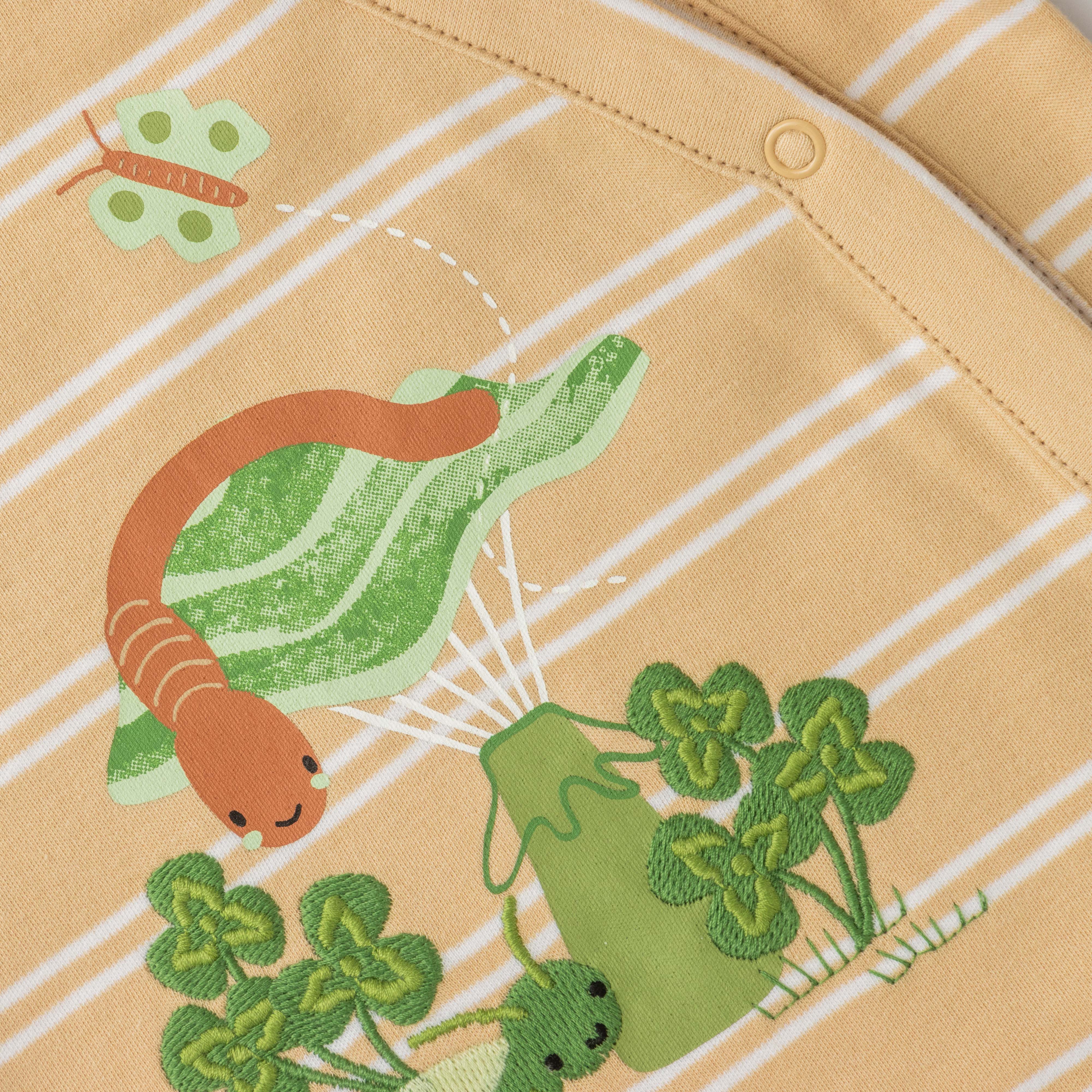 Organic SoftSlumber Sleepsuits  2-Pack for Baby Girls