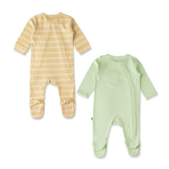Organic Cotton Twilight Snuggle Set – 2-Piece Sleepsuit for Baby Boys