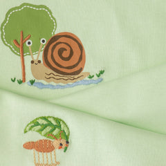 Organic Cotton Forest Crawler Romper for Baby Boys