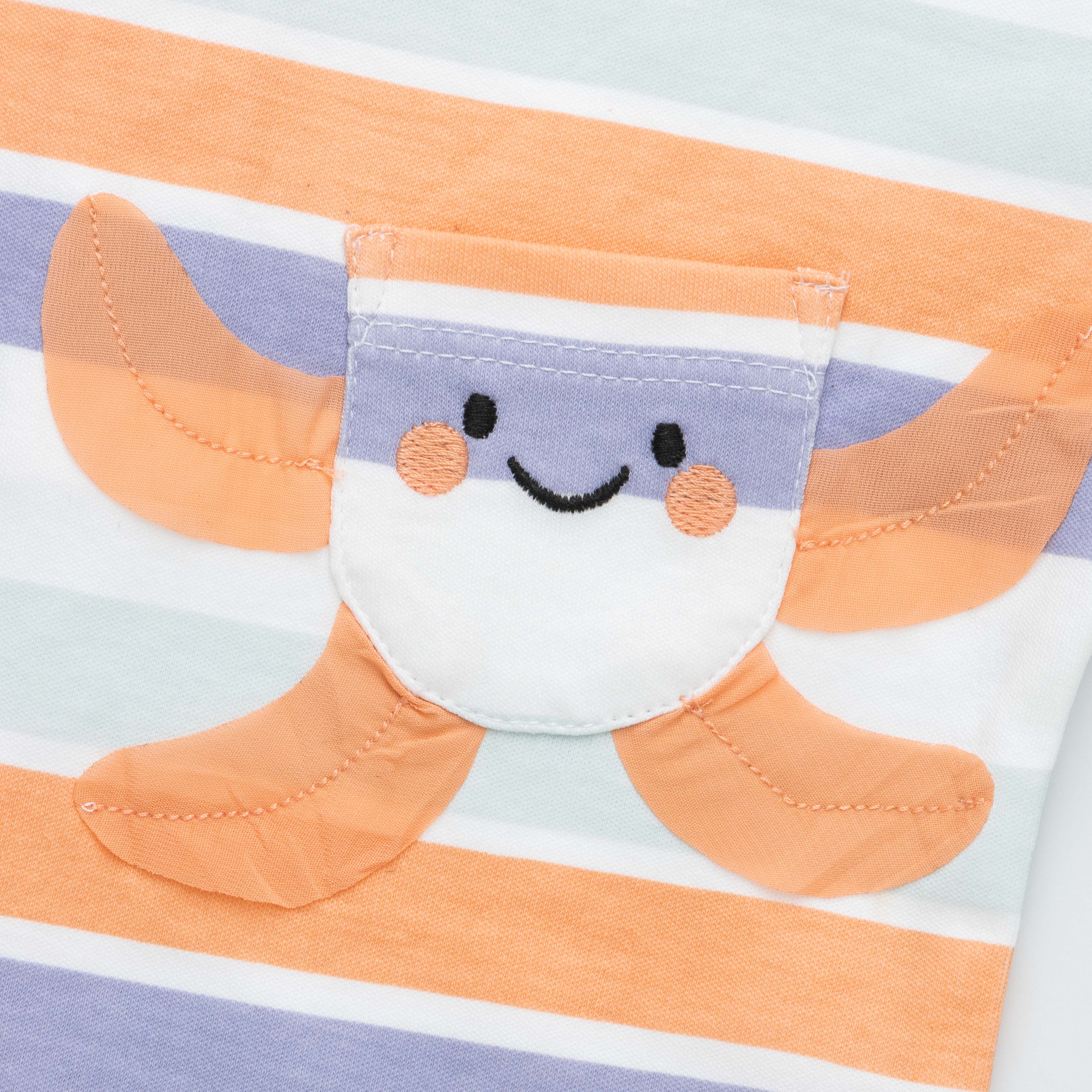 Organic PeachFlick Bodysuit 2-Pack for Baby Girls