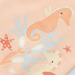 Organic PeachFlick Bodysuit 2-Pack for Baby Girls