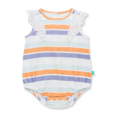 MuffinDots Organic Bodysuits 2-Pack Set for Baby Girls