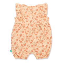 DewBerry Organic Cotton Romper for Baby Girls