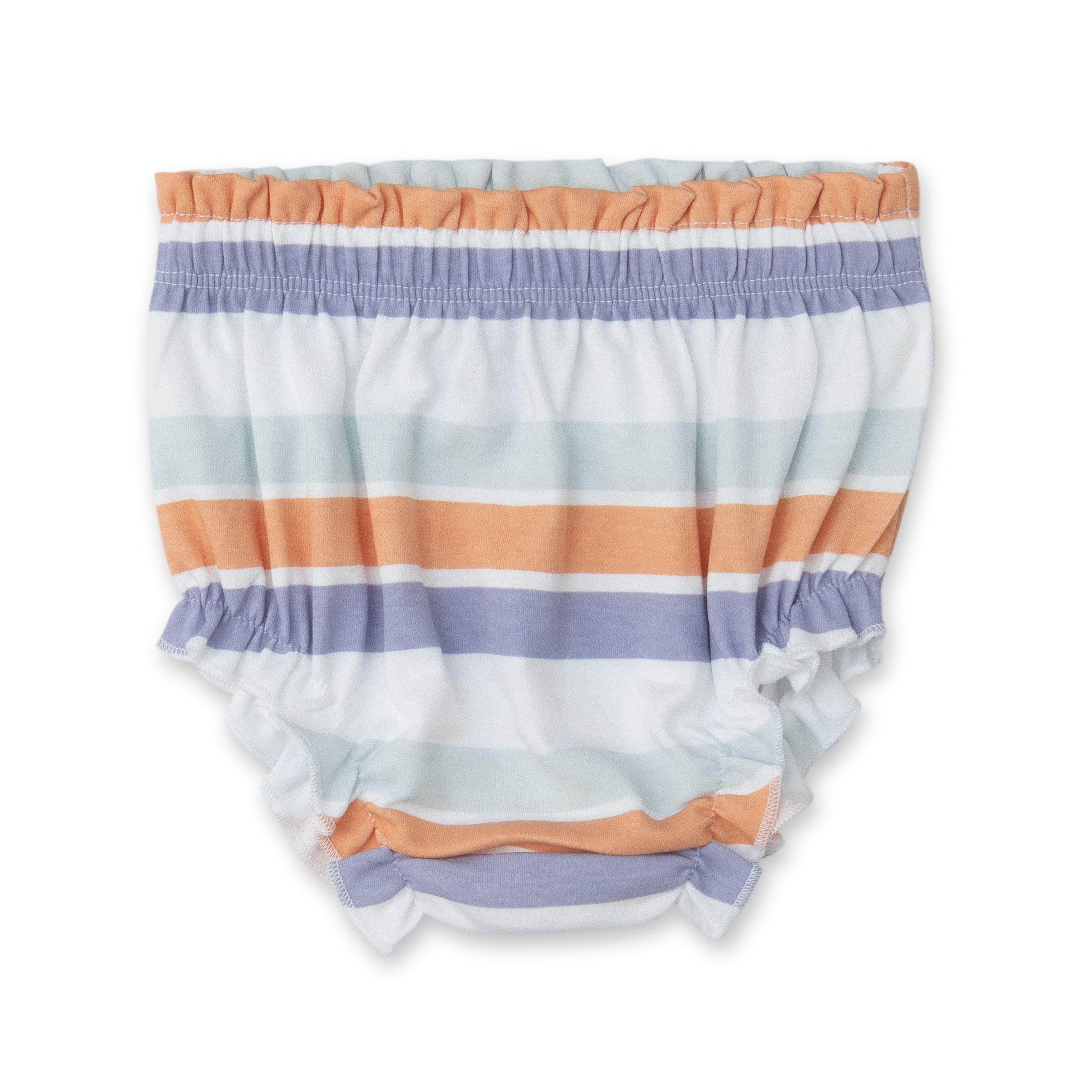 SunnyTwirl Organic Cotton Shorts – 3-Pack for Baby Girls