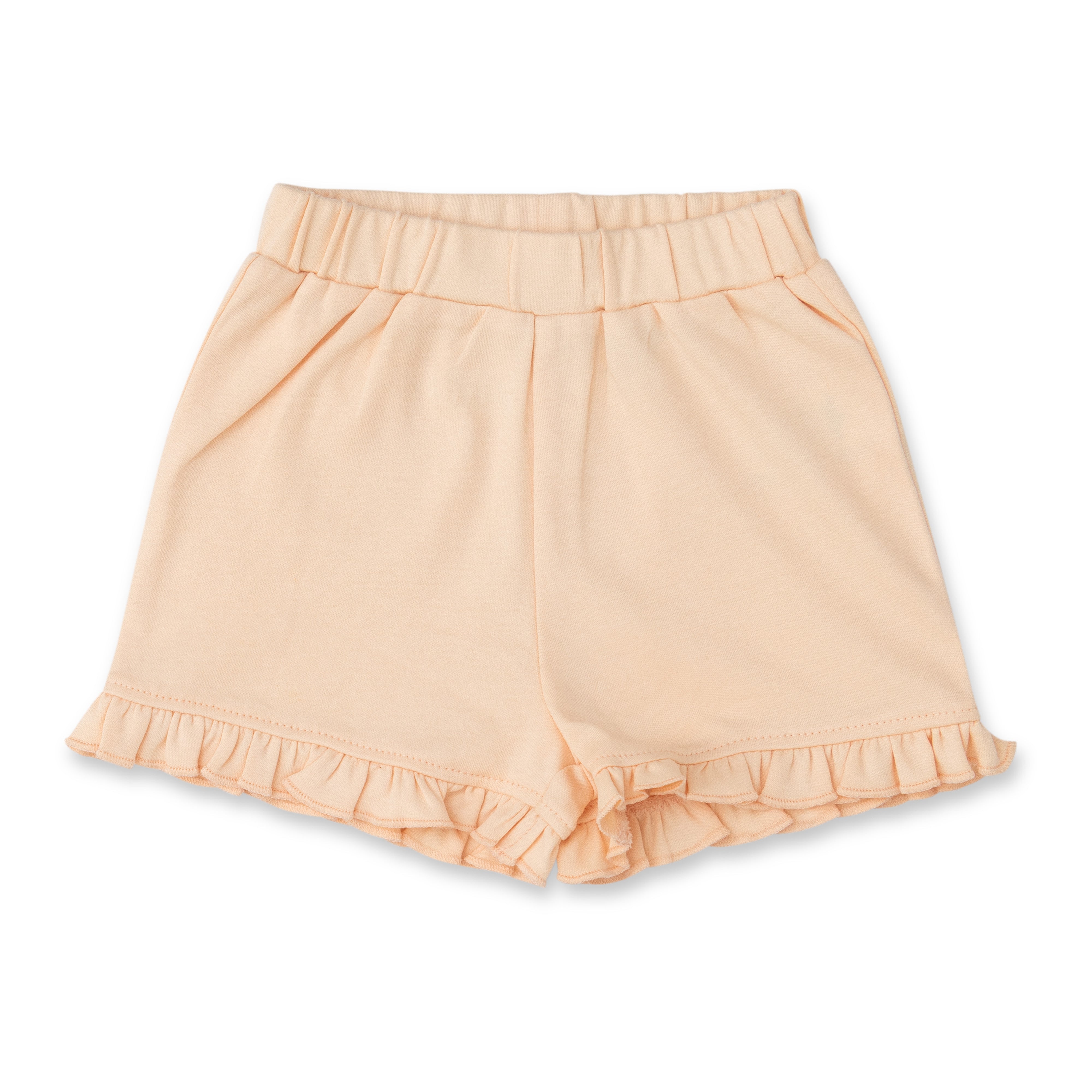 SunnyTwirl Organic Cotton Shorts – 3-Pack for Baby Girls