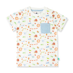 Little Wanderers Organic T-Shirts – 2-Piece Set for Boys