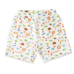 Organic Cotton BloomBounce Shorts Set – 3-Pack for Girls