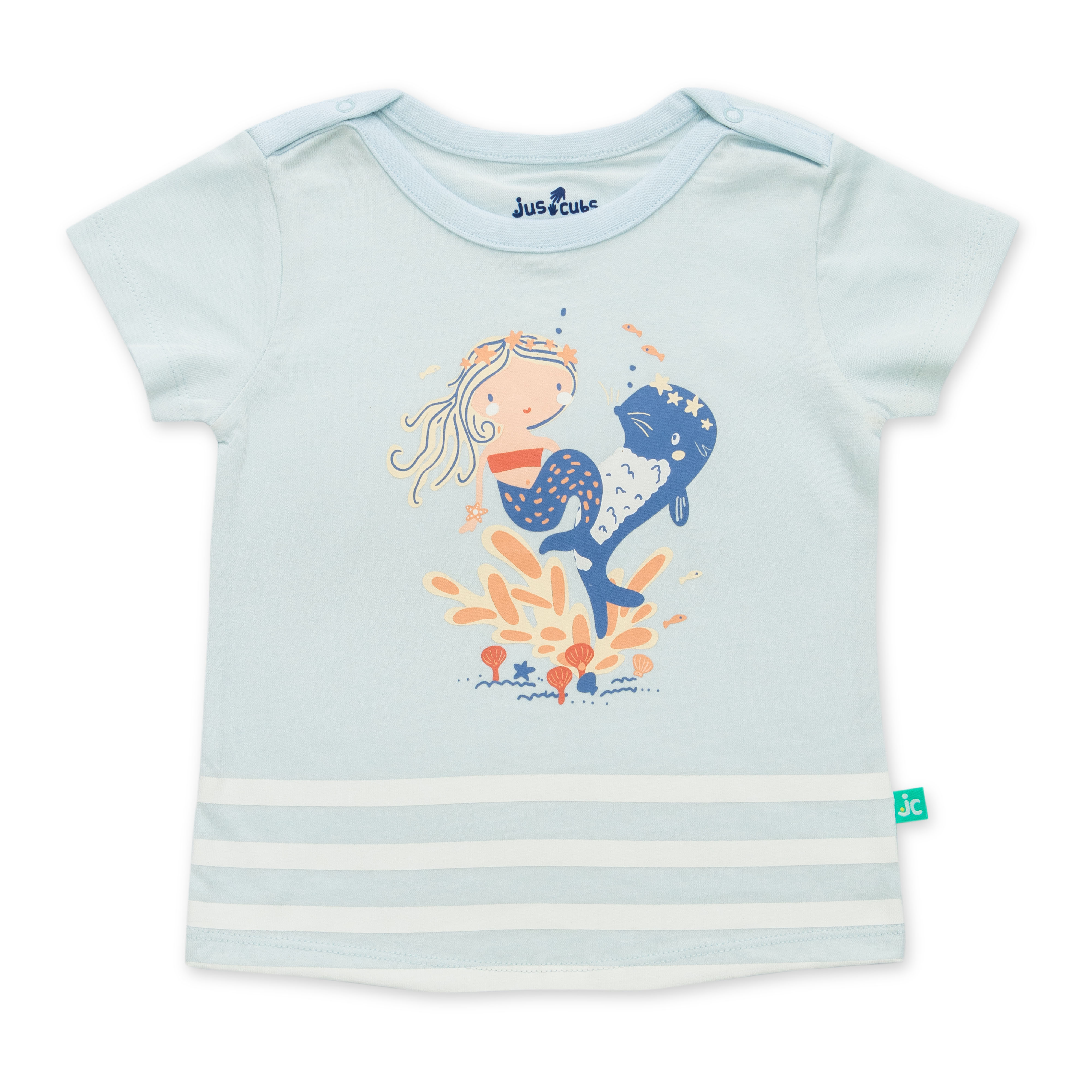 Organic Cotton MerryMoss Set (Top & Bottom) for Girls