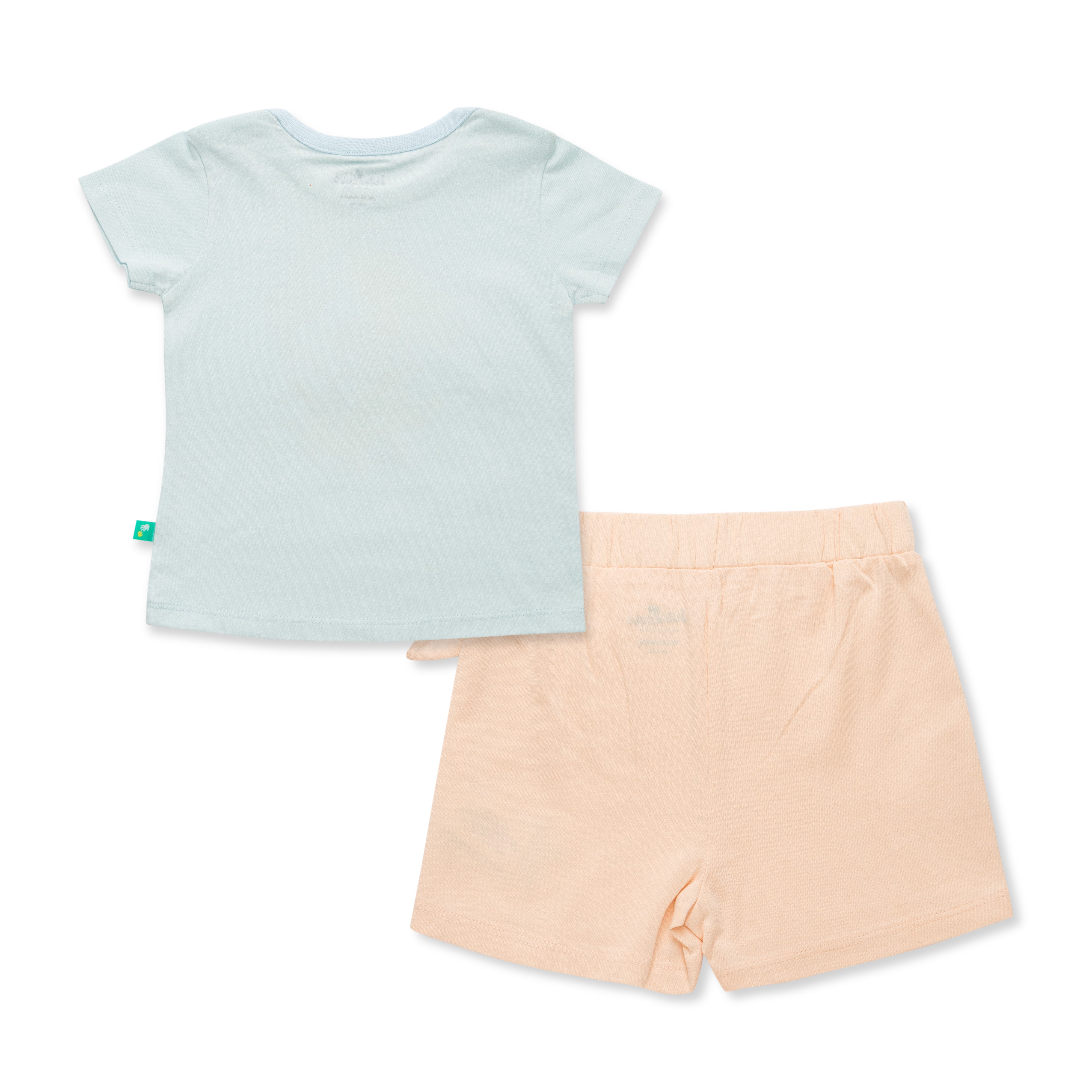 Organic Cotton MerryMoss Set (Top & Bottom) for Girls