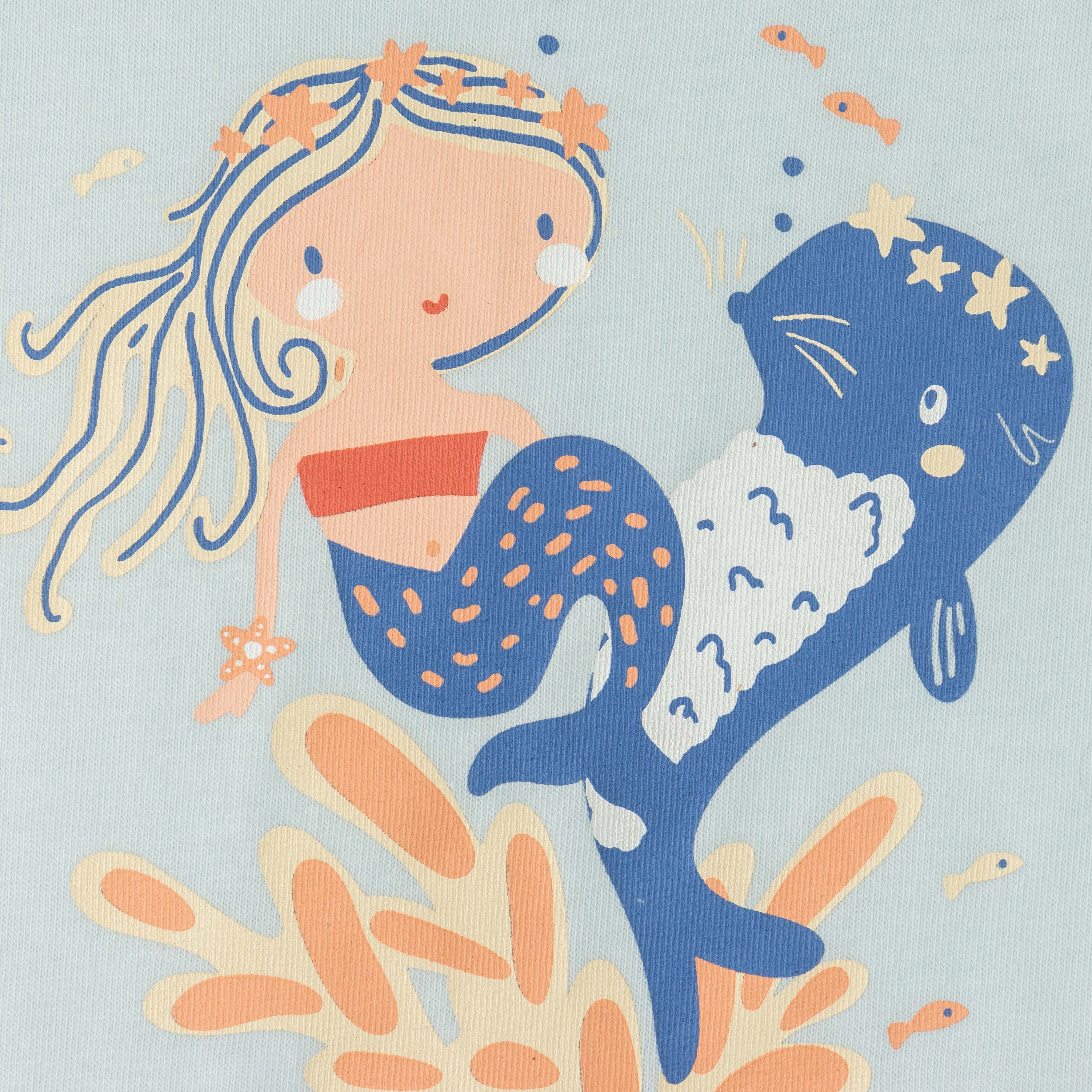 Organic Cotton MerryMoss Set (Top & Bottom) for Girls