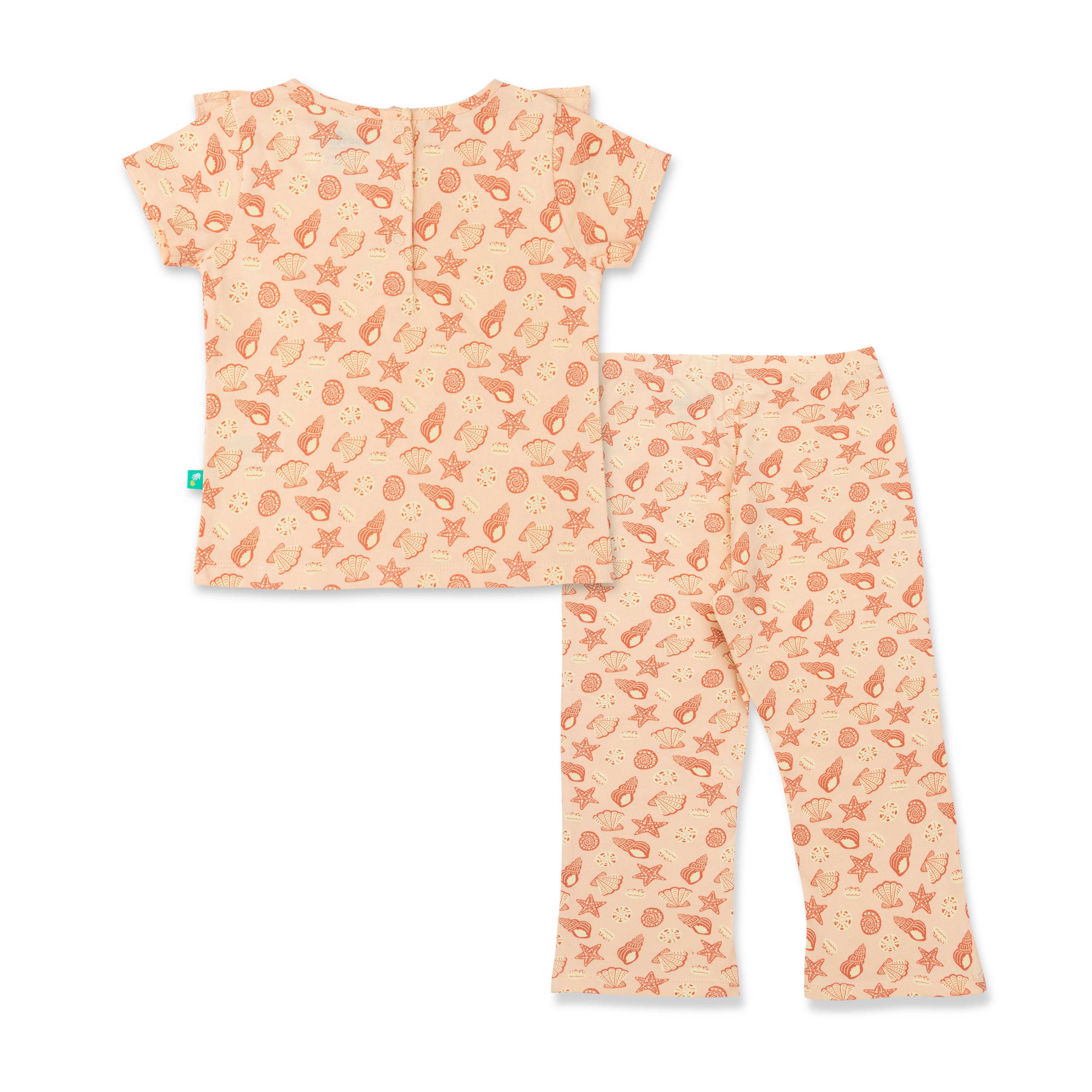 BerrySnug Organic Cotton Set (Top & Bottom) for Girls