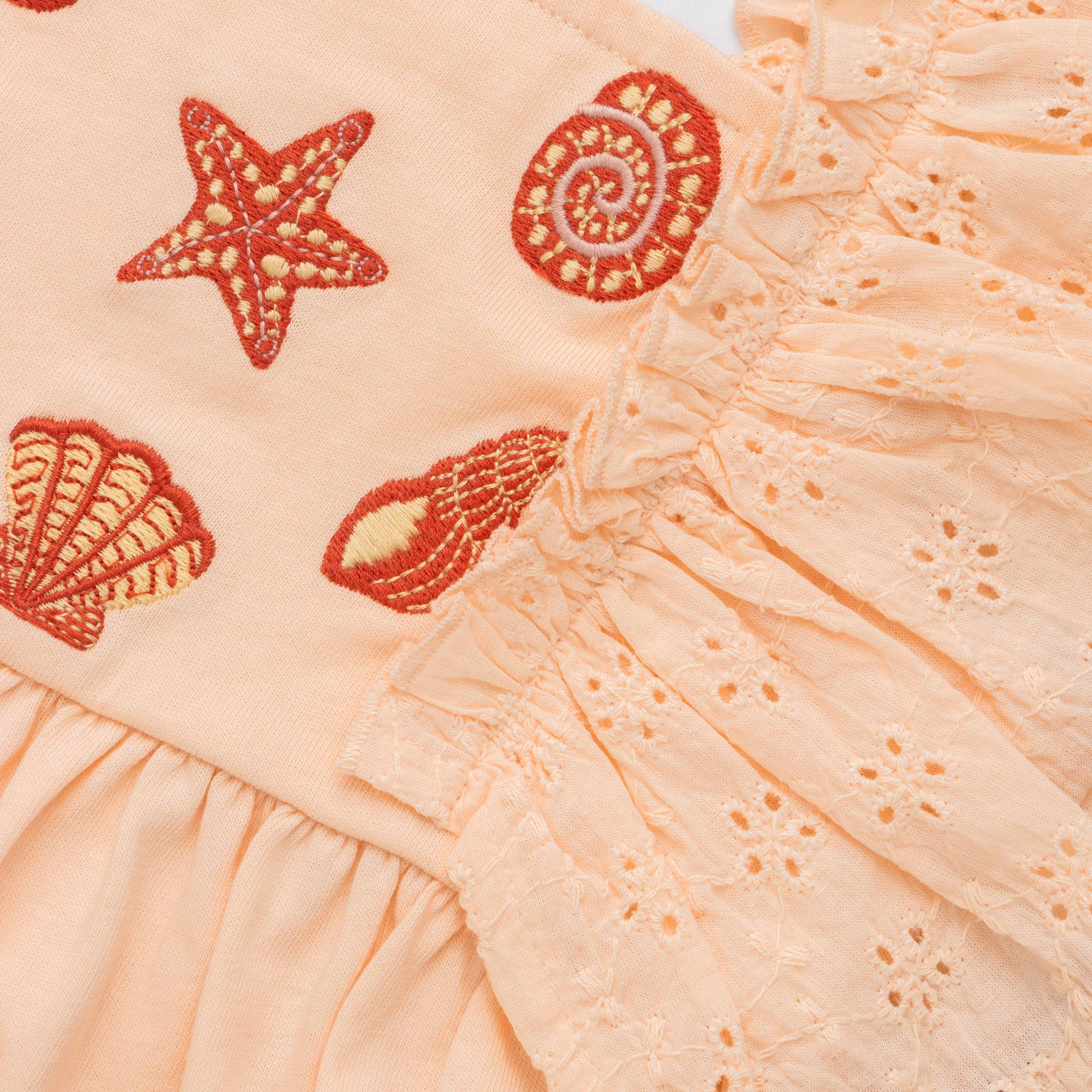 Organic Cotton HoneyDrift Dress – For  Girls