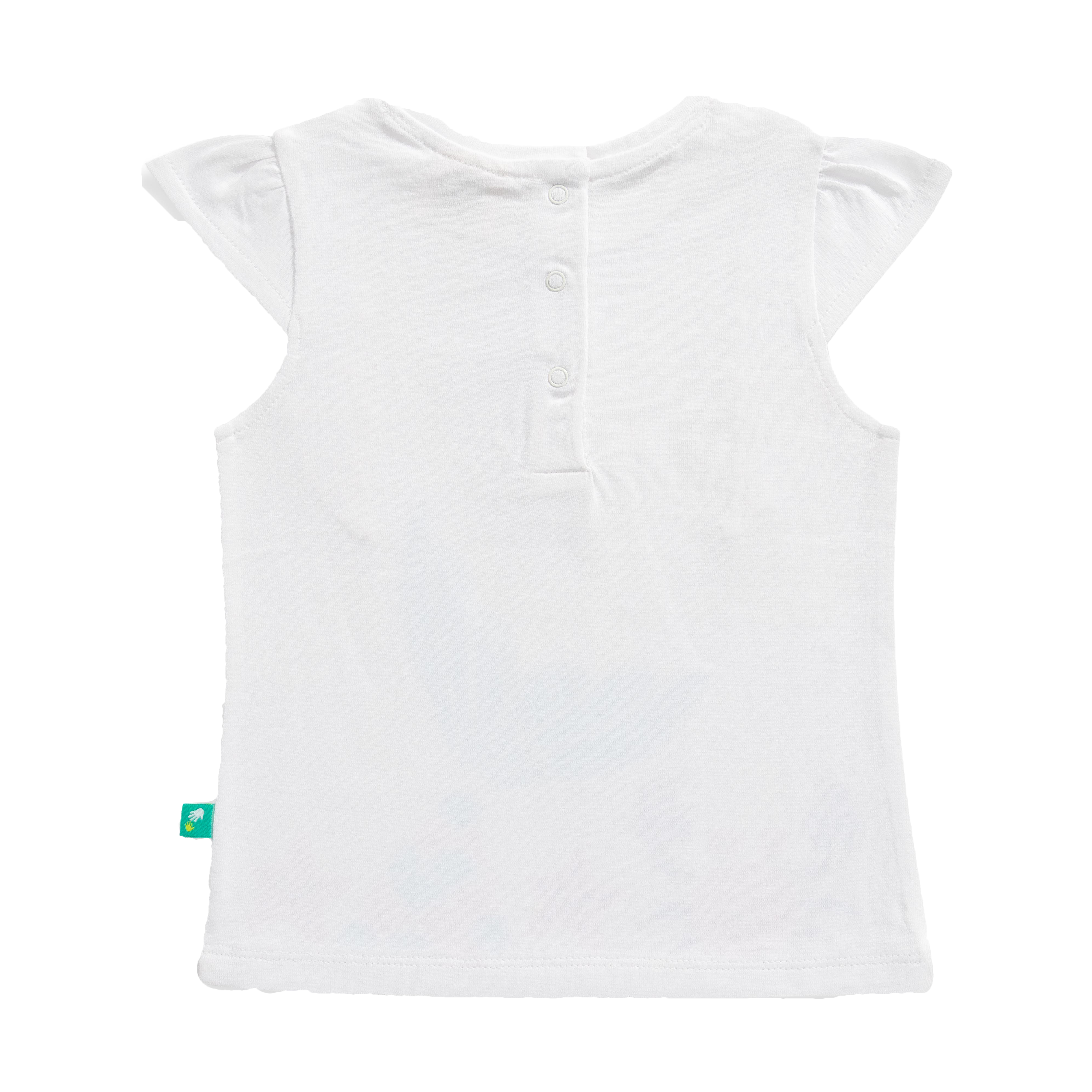 Mermaid Ruffled Tee & Shorts Set for Toddlers