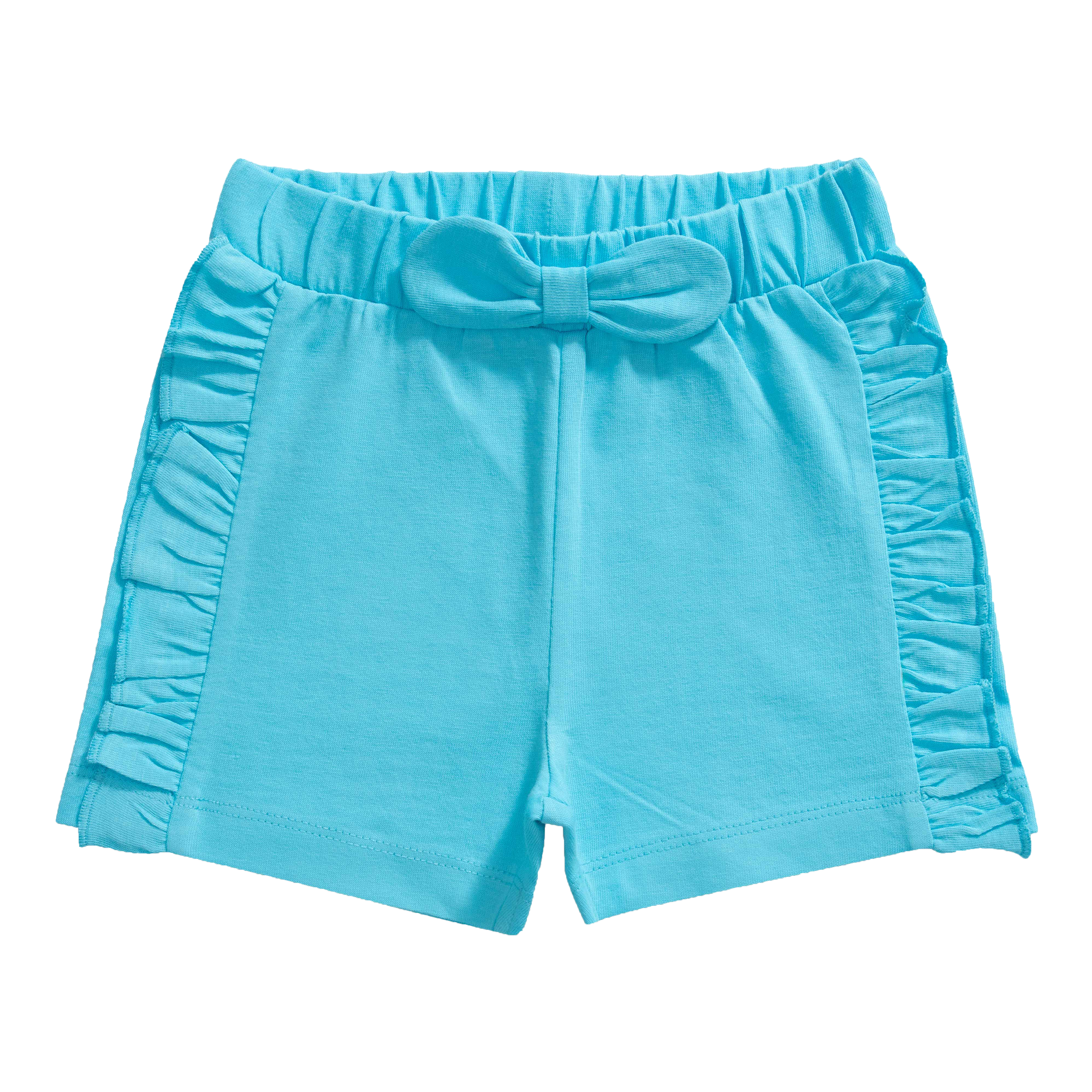 Mermaid Ruffled Tee & Shorts Set for Toddlers