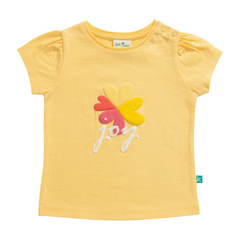 Puff Sleeve Tee & Ruffled Jogger Set for Toddlers