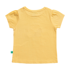 Puff Sleeve Tee & Ruffled Jogger Set for Toddlers