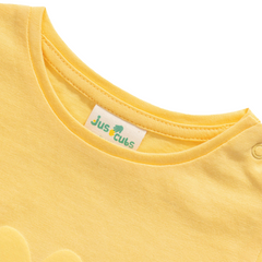 Puff Sleeve Tee & Ruffled Jogger Set for Toddlers