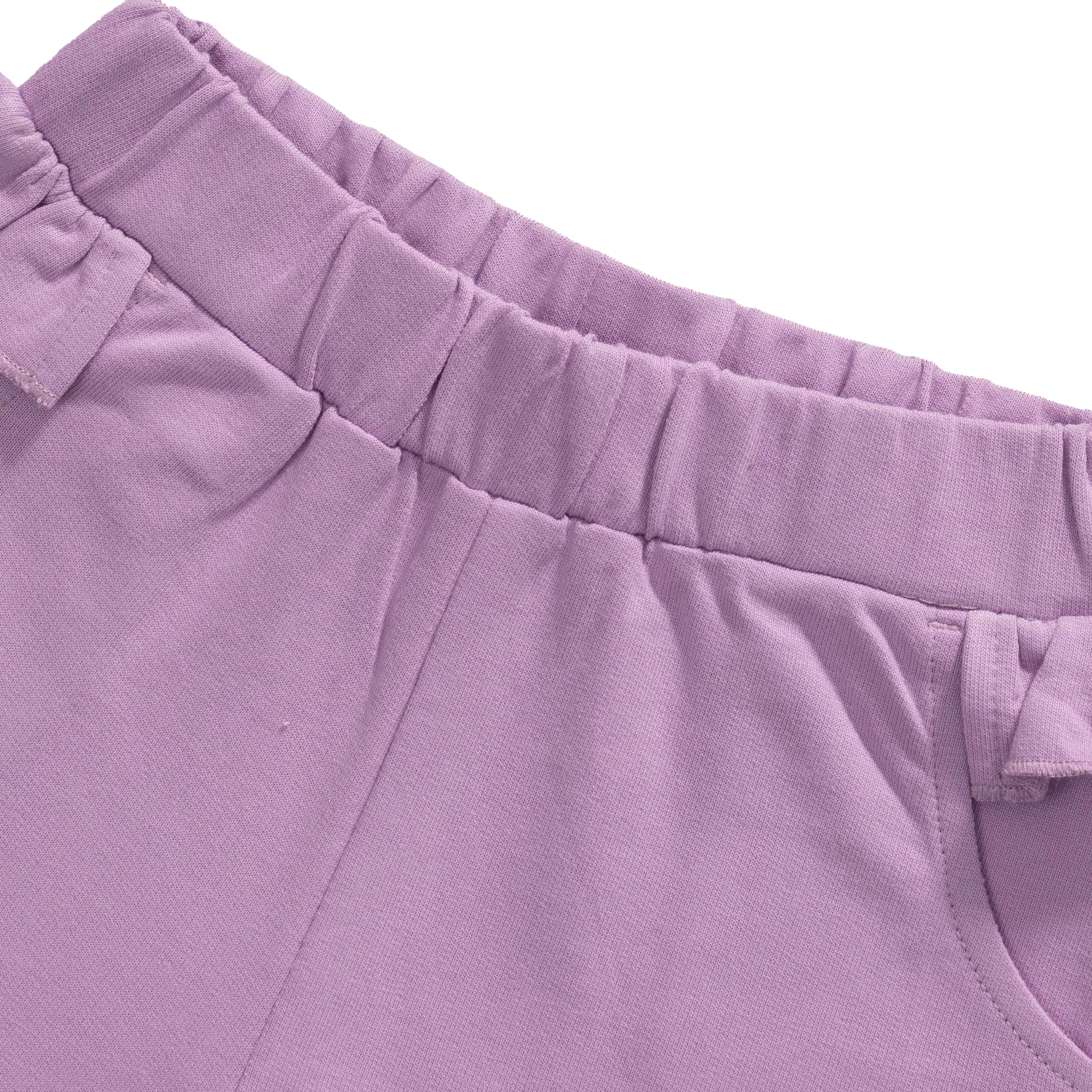 Puff Sleeve Tee & Ruffled Jogger Set for Toddlers