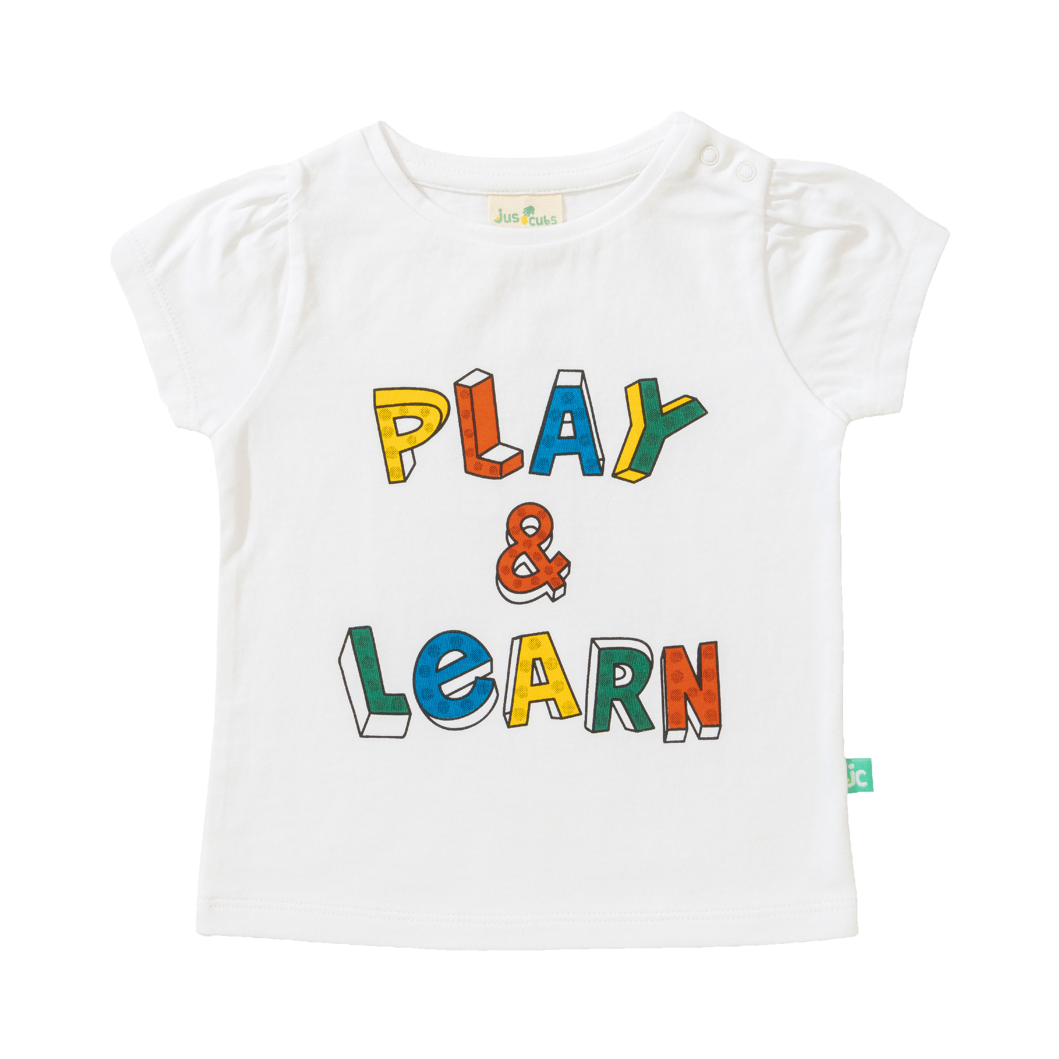 Puff Sleeve Tee & Shorts Set for Toddlers - Candy Pink