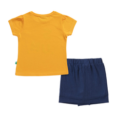 Puff Sleeve Tee & Skort Set for Toddlers