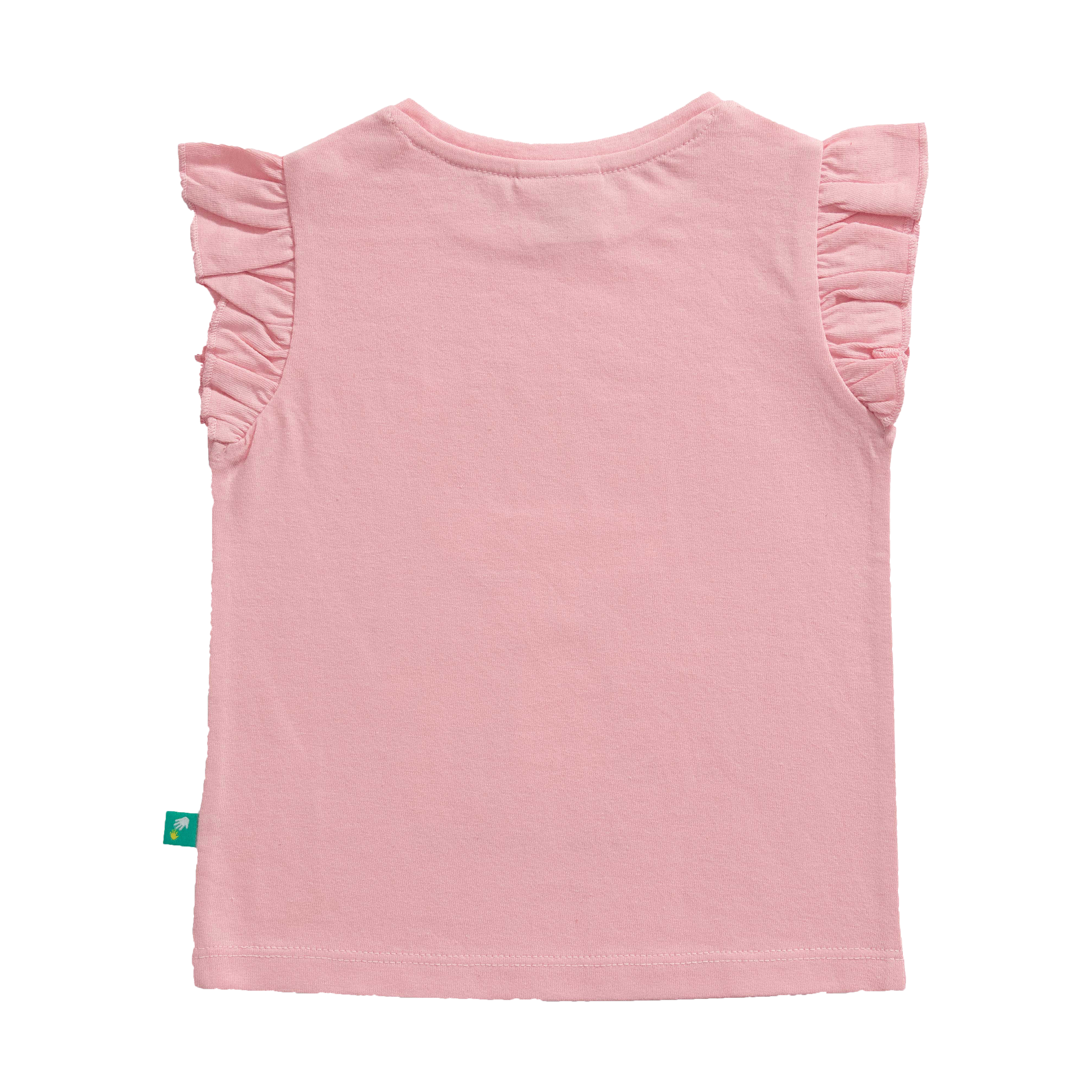 Mushroom House Ruffled Tee & Shorts Set for Toddler