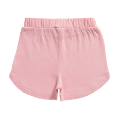 Mushroom House Ruffled Tee & Shorts Set for Toddler